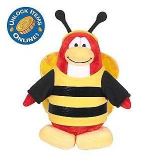 Club Penguin 6 1/2 Limited Edition Penguin Plush   Bumble Bee