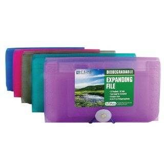   Pocket Expanding File, Coupon Size, 1 File Folder, Color May Vary