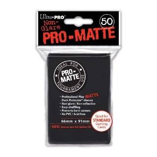  KMC Sleeves Matte Black 80 Count Toys & Games
