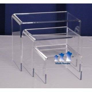   MS9 Mannequin Stand, Acrylic Riser Set, Medium Arts, Crafts & Sewing