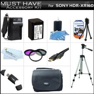   Kit For Sony HDR XR160 High Definition Handycam Camcorder Includes