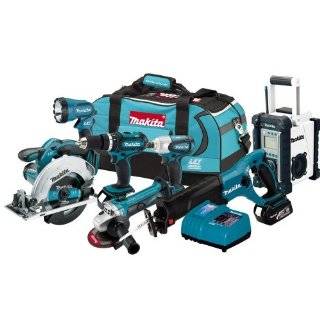 Makita LXT702 18 Volt LXT Lithium Ion Cordless 7 Piece Combo Kit