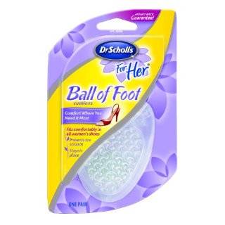 Dr. Scholls For Her Ball Of Foot Cushions, For All Types of Shoes, 1 