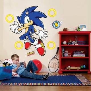   Sonic Wall MURAL Vinyl Decal Sticker Kids ROOM S. 645