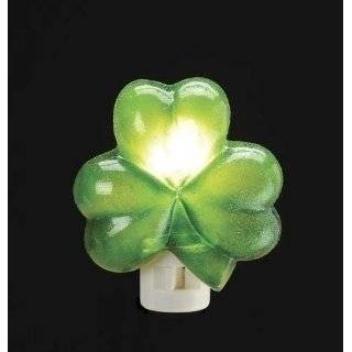   Luck of the Irish Green Shamrock St. Patricks Day Novelty Night Light
