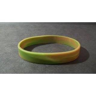 Camo silicone wristband silicone bracelet (plain with no text)