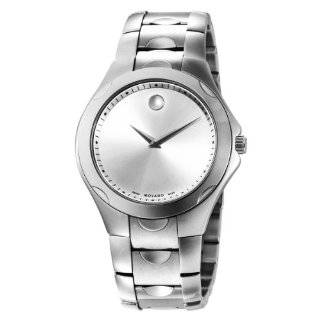  Movado Mens 605556 Luno Sport Stainless Steel Watch 