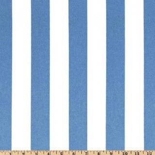 44 Wide Taza Color Stripe Blue Fabric By The Yard Arts 