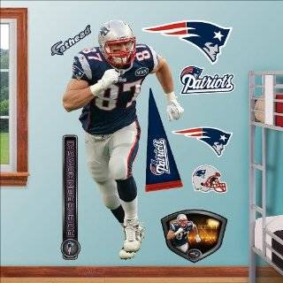  New England Patriots Fathead NFL Team Set   Brady, Welker 