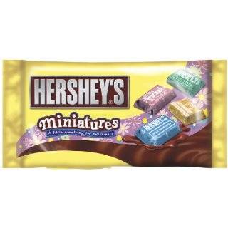 Hersheys Easter Miniatures Chocolate Candy, 11 Ounce Bags (Pack of 4)