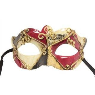 RedSkyTrader   Carnival Masquerade Mask with Bright Colorful Designs