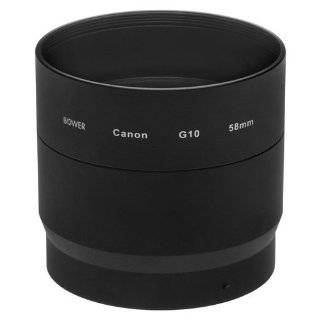 58mm Two Piece Lens Adapter for Canon Powershot G10, G11