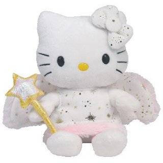 TY Beanie Baby   HELLO KITTY ( GOLD ANGEL ) (UK Exclusive)