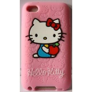 Koolshop Hello Kitty Pink Silicone Full Cover Case for iPod