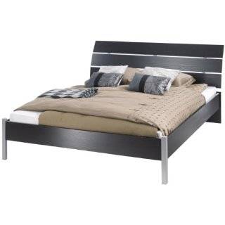  Coaster Modern Contemporary Platform Bed, Silver Metal 