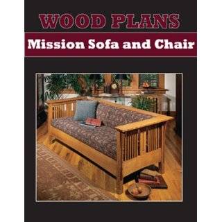 Mission Couch Woodworking Paper Plan, Build Your Own 