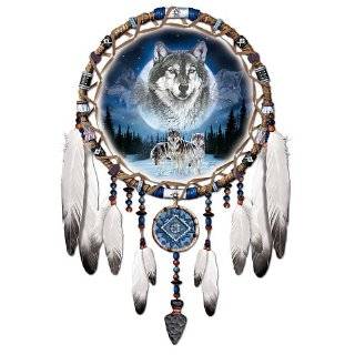 Sacred Elements Stained Glass Panorama Native American Style Wall 