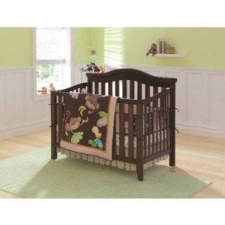  SoHo Curious Monkey Baby Crib Nursery Bedding Set 13 pcs 