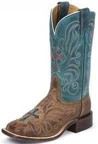 Womens 11 Inch San Saba Collection Cowboy Boot Style TL 7931L Shoes