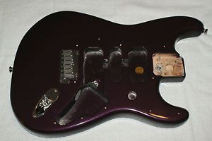 RARE 1998 Fender American Standard Stratocaster Body Metallic Purple USA Strat