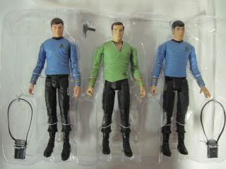 Star Trek Classic Figurines Captain Kirk Mr Spock Dr McCoy Avon Art Asylum