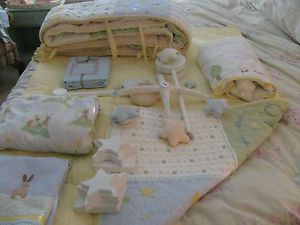 Pottery Barn Kids Twinkle Twinkle Little Star 10 Piece Baby Bedding Crib Set