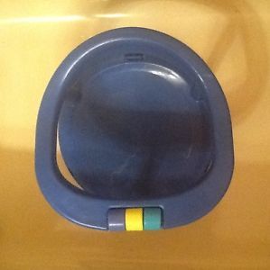 Safety First 1st Baby Toddler Swivel Bath Tub Ring Seat Blue Rotates Child