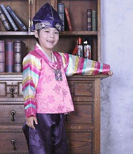 Boy HANBOK AGE1 3018 Dress Party Korean Traditional Clothes Wedding Tuxedo Baby