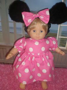 Clothes for Bitty Baby Pink Minnie Mouse Costume
