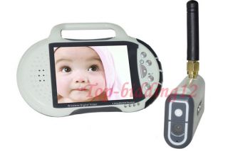 2 8" TFT LCD Monitor Digital Wireless Camera Baby Monitor Security System IR LED