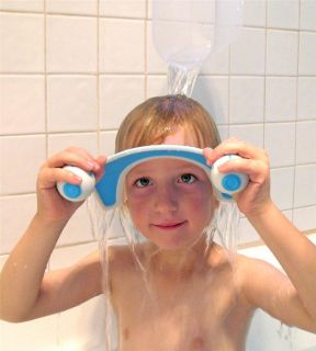 Drieyes Green Hair Washing Shampoo Shield Child Bath Accessory Bathing Toddler