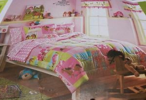 Circo Double Twin Comforter Sheet Bed in A Bag Set Girl Pink Horses Pretty