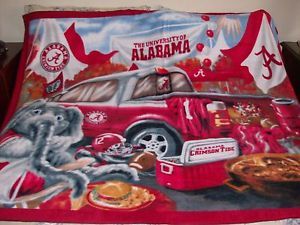 University of Alabama Tailgate Fleece Throw Blanket