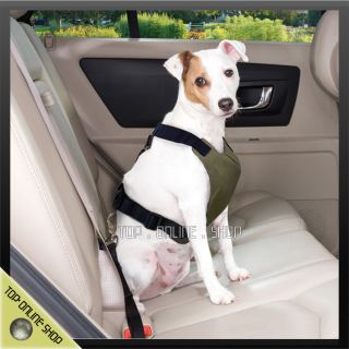 Pro Pet Cat Safety Clip Dog Pet Harness Linked Car Seat Belt Buckle 4 Colours