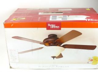 Better Homes and Gardens Oil Rubbed Bronze 52" Ceiling Fan with Light Kit 17783