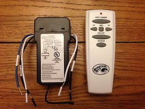 Hampton Bay Ceiling Fan and Light Remote Control Unit New