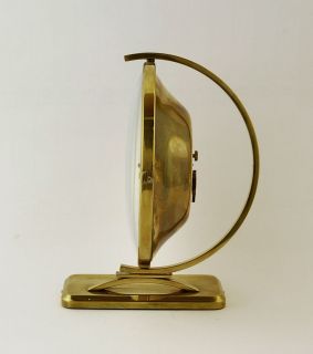 Beautiful German Art Deco Rotary Urgos Desk Clock Table Clock at 1930 1935