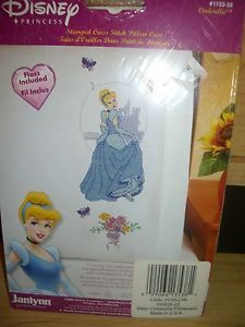 Disney Princess Cross Stitch Kit Cinderella Quickie on PopScreen