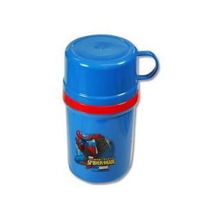 Marvel Spiderman School Kids Thermal Drinkware Tumbler Cup Thermo Container New