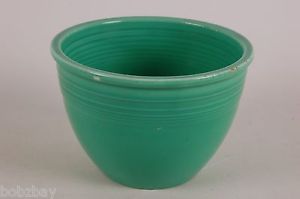 Vintage 1930s 1940s Fiesta Pottery Nesting Mixing Bowl 3 Light Green Fiestaware