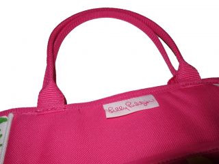 Lilly Pulitzer Palm Beach Pink Floral Gardening Tote Garden Tools Bag
