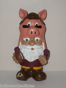 Washington Redskins Mascot "Hogs" Mad Hatter Garden Gnome Figurine Statue NFL