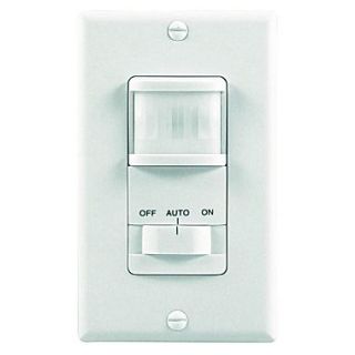 Chamberlain SL 6117 WH Heath/Zenith 6117 Motion Activated Wall Switch