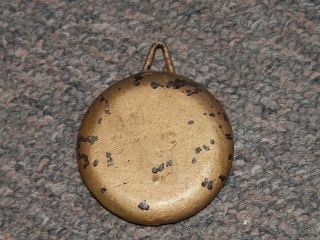 Antique Welch Humpback Mantel Shelf Clock Pendulum Part
