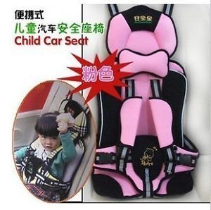 Portable Baby Kids Infant Belt Car Safety Seat for 1 5 Years Old