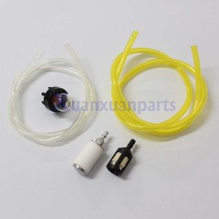 Fuel Line Filter and Snap Primer Bulb for McCulloch Chainsaws 3214 3216 3516