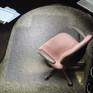 ES Robbins Office Executive Anchorbar Chair Mat Carpet w Lip Plush Pile 36 x 48"