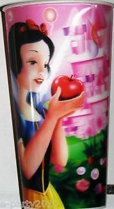 2 Snow White Belle Disney Princess Reuseable Cups Birthday Party Supplies