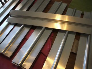 55 Aluminium Heat Transfer Plates for 1 2 PEX Tubing Radiant Floor Heating