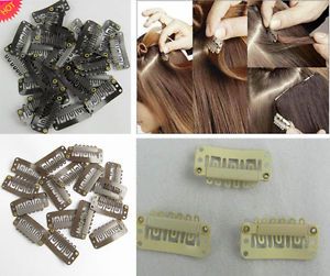 Metal U Shape Snap Clips Hair Accessories for Clip in Hair Extensions DIY